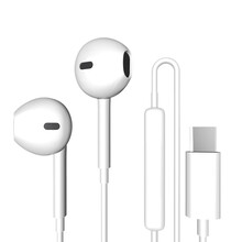 GAGZ 手机音乐耳机入耳式Type-C接口 适用于华为P20\/40mate30Pro魅族18 Type-c数字耳机【白色】 Type-c接口通用款