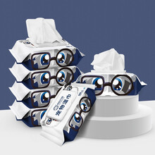 来旺兄弟宠物湿巾 猫狗湿巾纸擦泪痕卫生清洁湿巾狗狗外出清洁用品 100抽*5包（高性价比）