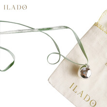 法国ilado胎教铃铛孕产妇铃铛bola铃天鹅湖胎教铃孕妇闺蜜礼物孕妇胎教铃铛 天鹅湖系(925银珠+马卡绿绳结)