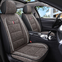 2020款别克威朗21款英朗微蓝6亚麻四季汽车坐垫全包布艺座套 标准版 魅力咖