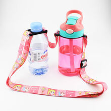 水壶挂绳挂水绳背水神器矿泉水瓶背带水杯扣挂绳水壶背带水杯带绳背水带缔造千金 美少女战士 【加长加宽】双圈(大+小)