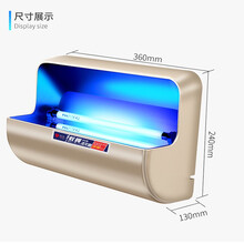 商用粘捕式灭蚊灯灭蝇灯餐厅灭虫灯饭店食品厂灭苍蝇高效灭蝇杀蚊神器家用 土豪金16W加备用灯管2只纸10张