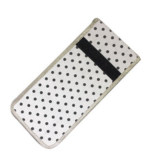 美妮 防辐射手机袋防辐射手机套双层屏蔽手机辐射孕妇通用 波点（双层）