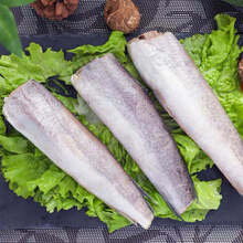 安小离鳕鱼无须鳕新鲜冷冻无头鱼去头明太鱼大棒鱼柴鱼海鲜水产深海鳕鱼 1斤试吃装