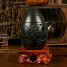 XINXIANGXI 埙乐器大全勋初学者七星八孔土陶陨成人熏入门教材便携式埙古乐器 珍珠地款