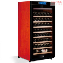 美晶（raching ） W230A实木红酒柜恒温风冷家用静音压缩机葡萄酒80瓶装冷藏冰吧电子茶叶柜 花梨红 预售15天