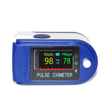 血氧仪指夹式led血氧仪医用血氧饱和度医用指脉氧血氧仪心率监测 TFT屏四色显示款