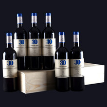 超市	【新加坡航空指定品牌】百年名庄 法国十字木桐古堡AOC干红葡萄酒整箱 原瓶原装进口红酒礼盒木箱 典藏750ml*6瓶 [官方授权 海外直采]