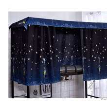 床帘床幔宿舍上下铺遮光布上铺床帐下铺透气帘子寝室拉帘 缘分1片 1.2*2.0m