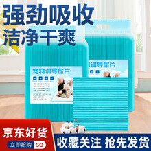 狗狗尿布 狗狗尿垫加厚宠物尿片泰迪尿不湿小狗用品猫兔吸水尿布仓鼠隔尿垫狗尿片狗狗拉屎 轻薄型 L码 60X60 80片