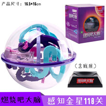 冲关魔幻迷宫3d立体迷宫球走珠智力球儿童益智类玩具 感知金星118关