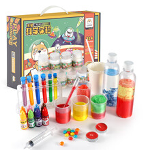 爱婴乐 儿童科学实验套装男孩女孩科技手工制作益智玩具3-6-8-10岁 224个实验进阶版