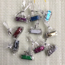 项链口琴 四孔八音小口琴  迷你款钥匙扣金色儿童口琴迷你可吹奏 2只装(请留言颜色)