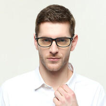 GOGER防蓝光辐射眼镜男女通用平光护目镜眼镜框架电竞游戏眼睛 平光无度数防辐射眼镜