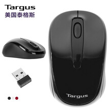 Targus泰格斯鼠标 无线鼠标 办公鼠标 台式机鼠标 笔记本鼠标 右手鼠标 带无线2.4G接收器 黑色 600