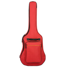 吉他袋  加厚芬达吉他包电吉他包袋38寸39寸40寸41寸定制印字LOGO 升级红色
