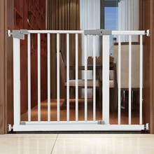 玉洋轩宠物隔离门 宠物狗围栏 狗门栏狗栅栏室内小型中型大型犬楼梯防护栏杆隔离门 103cm高(中号门栏适用宽度范围69-76cm)