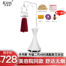 卡丹斯【艾绒礼包】艾灸仪 美容院同款家用无烟远红外线悬灸仪立式温灸仪器养生馆按摩店艾灸仪器 二代高配ABS款