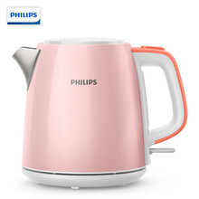 飞利浦（PHILIPS）电水壶热水壶电热水壶 304不锈钢 防干烧 1L迷你烧水壶 HD9348/58
