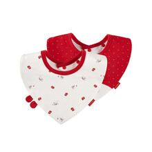 商场同款英氏婴儿宝宝口肩口水巾围嘴（2件装）YLSBJ00001A01 YLSBJ00001A01