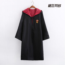 哈利波特cosplay衣服全套服装成人儿童cos服男女斗篷长袍风衣周边 格兰芬多魔法袍 S码