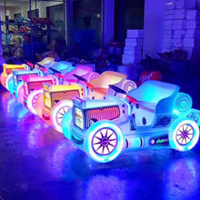 夜市广场儿童游乐彩灯碰碰车玩具车商场出租碰碰车户外公园电动摆摊定时玩具车 老爷车