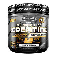 肌肉科技白金一水肌酸粉复合肌酸片Creatine纯肌酸粉胶囊缓解肌肉酸痛MUSCLETECH美国进口 肌酸粉 400g