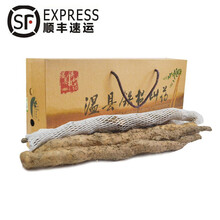 顺丰速运 蔬果哆 焦作温县特产 新鲜山药 垆土铁棍 淮山药 20年新货  粉面糯 2.5kg 五斤装 (网套加气柱)礼盒包装 (35-45)cm