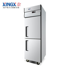 星星（XINGX）商用立式双门四门厨房冰箱双温冷藏冷冻保鲜不锈钢冰柜铜管制冷六门大容量冷冻保鲜雪柜 双门（冷冻柜）