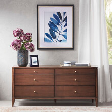 Harbor House美式家具简约卧室梳妆柜胡桃色轻奢储物柜子Madilyn 胡桃色-114951