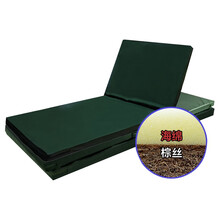 博逸 护理床垫病床床垫家用护理床垫带便孔折叠凉席医院用双摇单摇老人棕垫 护理床-双摇床垫+4CM棕丝+4CM海绵 床垫