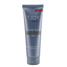丁家宜（TJOY） 男士活炭净爽洁面乳130g 黑色洗面款去污控油紧致紧肤磨砂颗粒深层清洁毛孔清透蓝 男士毛孔清透洁面乳130g