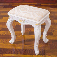 【保价30天】白色法式练琴凳简约现代欧式古筝凳子仿实木 公主款 A1731