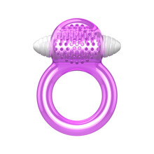 锁精环 男士外用穿戴震动延迟时环 男女共振隐形振动刺激私处高潮持久套环 夫妻前戏情成人情趣性用品 轻触震动锁精环