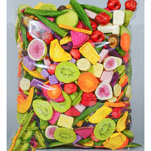 综合什锦果蔬脆片蔬菜干水果干零食混合装脱水即食香菇秋葵脆袋装 13种高配果蔬500g+胡萝卜125g