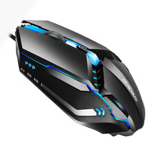 吉选（GESOBYTE）X1 鼠标 有线鼠标 游戏鼠标 人体工程学 USB接口 带DPI  笔记本电脑台式游戏鼠 黑色