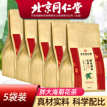 同仁堂 胖大海菊花茶甘草栀子罗汉果花草养生茶包 五袋装