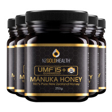 蜜兰达 麦卢卡蜂蜜 UMF15+250g*5瓶 组合装 新西兰原装进口