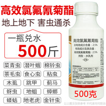 高效氯氟氰菊酯蔬菜果树花卉农药杀虫剂土壤害虫青虫农药店专用 1000g