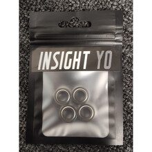 全视 悠悠球配件INSIGHT YO高精度S级&A级轴承 yyj规格不锈钢KK 4颗INSIGHT S级轴承 高要求玩家之选