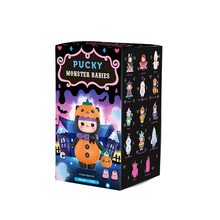毕奇PUCKY精灵怪兽宝宝的召唤盲盒万圣节潮流手办 盲盒1个(随机)