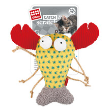 GiGwi贵为猫玩具仿真大龙虾响纸猫咪磨牙自嗨宠物玩具