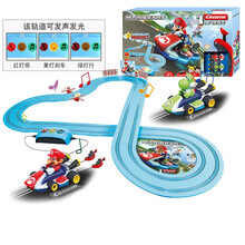Carrera卡雷拉轨道赛车儿童玩具男孩礼物3-6岁系列1:52电动遥控手柄跑道车套装礼物 轨长3.5m【超级马里奥】声光轨道款3036