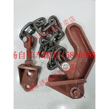 适用于 重汽豪沃自卸车配件链条式自动锁钩后门挂钩渣土翻斗车泥头车配件 配12粗链条20粗调节螺丝一套