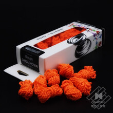 精品 悠悠球绳 Magicyoyo 24股 yoyo 溜溜球线 彩色比赛配件 橘黄色(25条/盒)