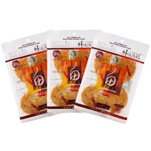 超市	元臻 肉干肉脯 休闲零食 鲜烤鳕鱼微辣40g*3袋