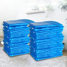 金绿士【90*100cm加厚10只】航空垃圾袋蓝色大垃圾袋大号手提式自动收口抽绳收纳袋