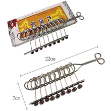 乐智由我 九连环智力扣解环解扣玩具套装 九连环