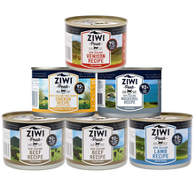 ZiwiPeak巅峰猫罐头  成猫幼猫湿粮猫罐头 新西兰进口宠物主食罐头185g 混合口味6罐B:2牛2鸡1羊1马鲛 单罐