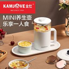 金灶（KAMJOVE）养生壶煮茶器煮茶壶热水壶烧水壶电热水壶玻璃花茶壶 HT-007【550ml小容量】